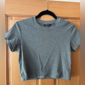 CUTS Heather Gray Crew Neck T-Shirt